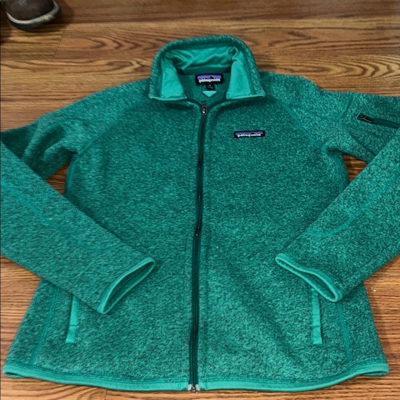 Patagonia Tops - Patagonia Better Sweater STY25542FA16 Womens Size Small Green Full Zip | 2016